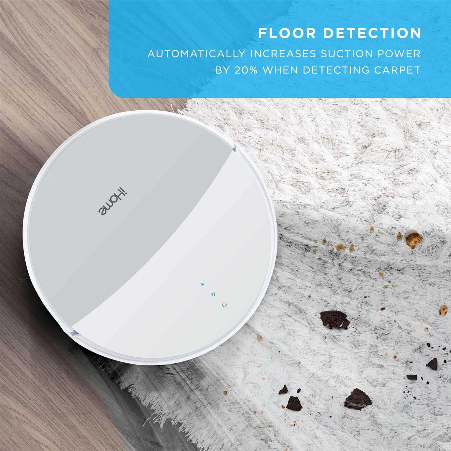 iHome iHRV1-BLK AutoVac Eclipse Robot Self Charging Vacuum Cleaner - Image 2