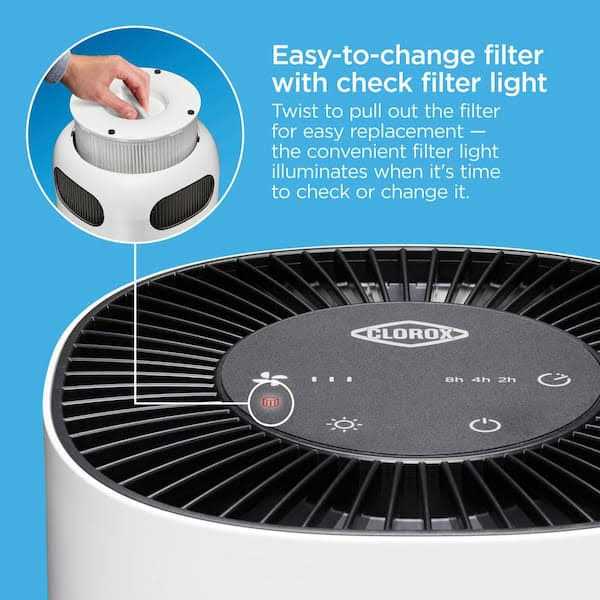 Clorox Tabletop 90 Air Purifier - Image 4