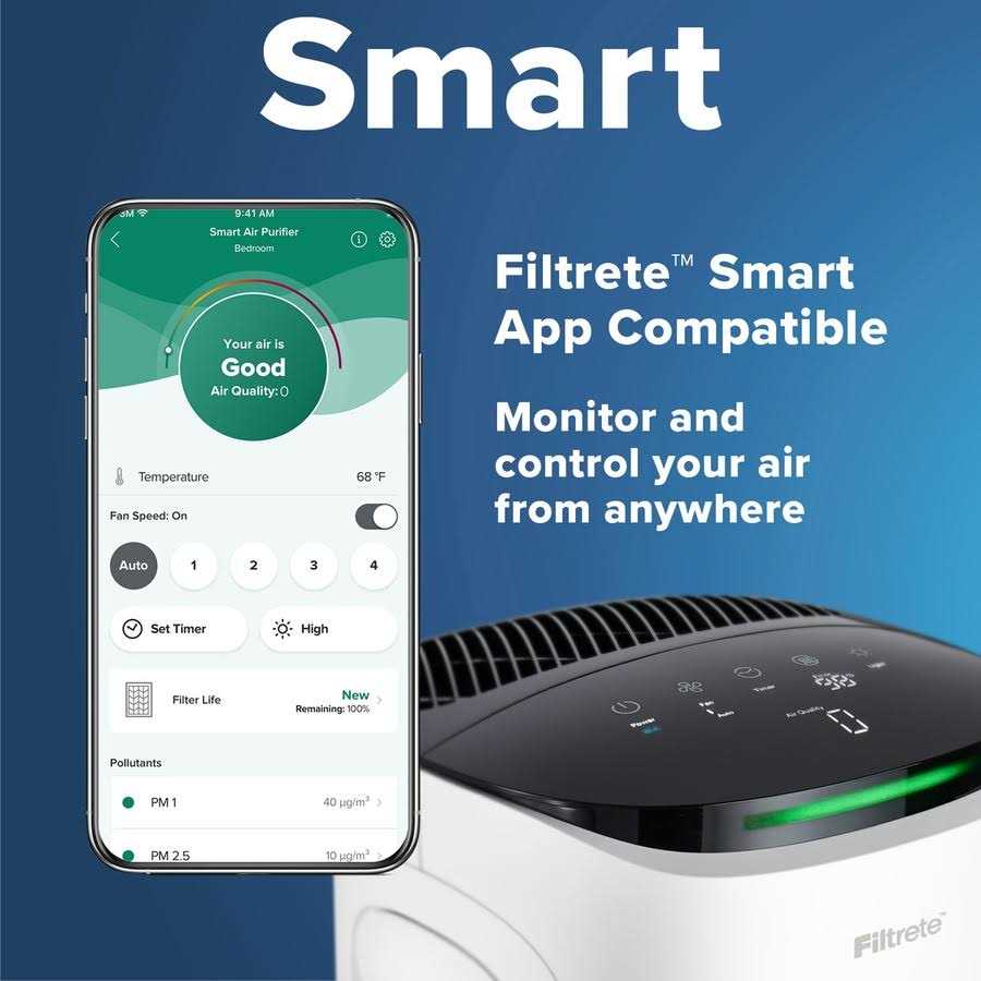 Filtrete Smart Large Room Air Purifier FAP-ST02N - Image 4