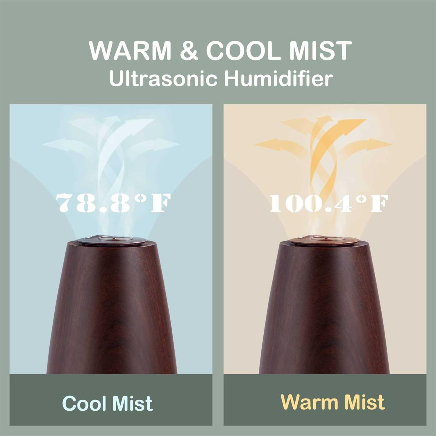 elecameier cool mist humidifierelecameier air humidifier for home/Bedroom with remote control 2.3l smart air humidifier for desk/office - Image 2