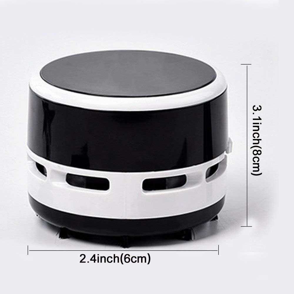 FineInno Mini Crumb Vacuum Cleaner Portable Desktop Sweeper Handheld Cordless Multifunction Cleaning for Home,Office,Cars,Pet Hairs - Image 2