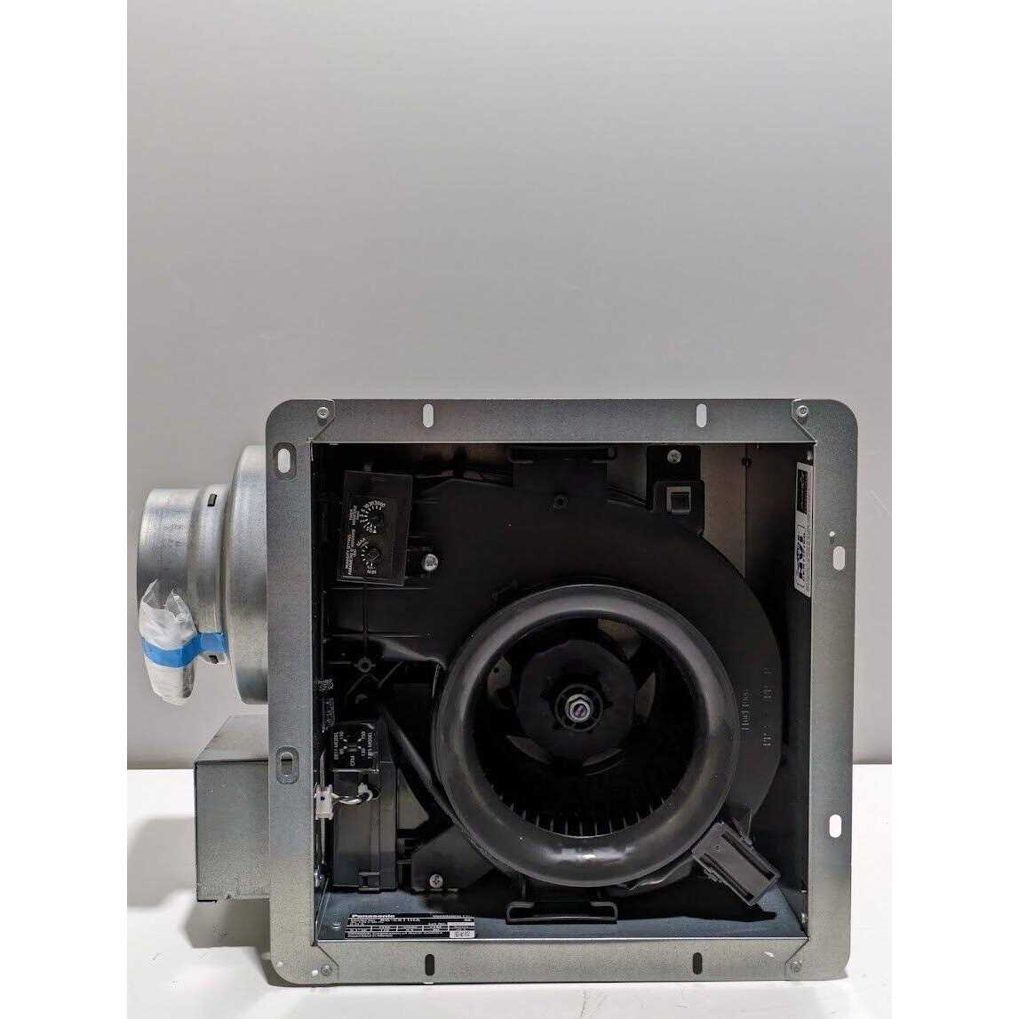 Panasonic RG-C811HA Whisper Choice Auto DC Pick-A-Flow 80/110 CFM Ceiling Bathroom Exhaust Fan with Humidity Sense and Flex-Z Fast Bracket - Image 5