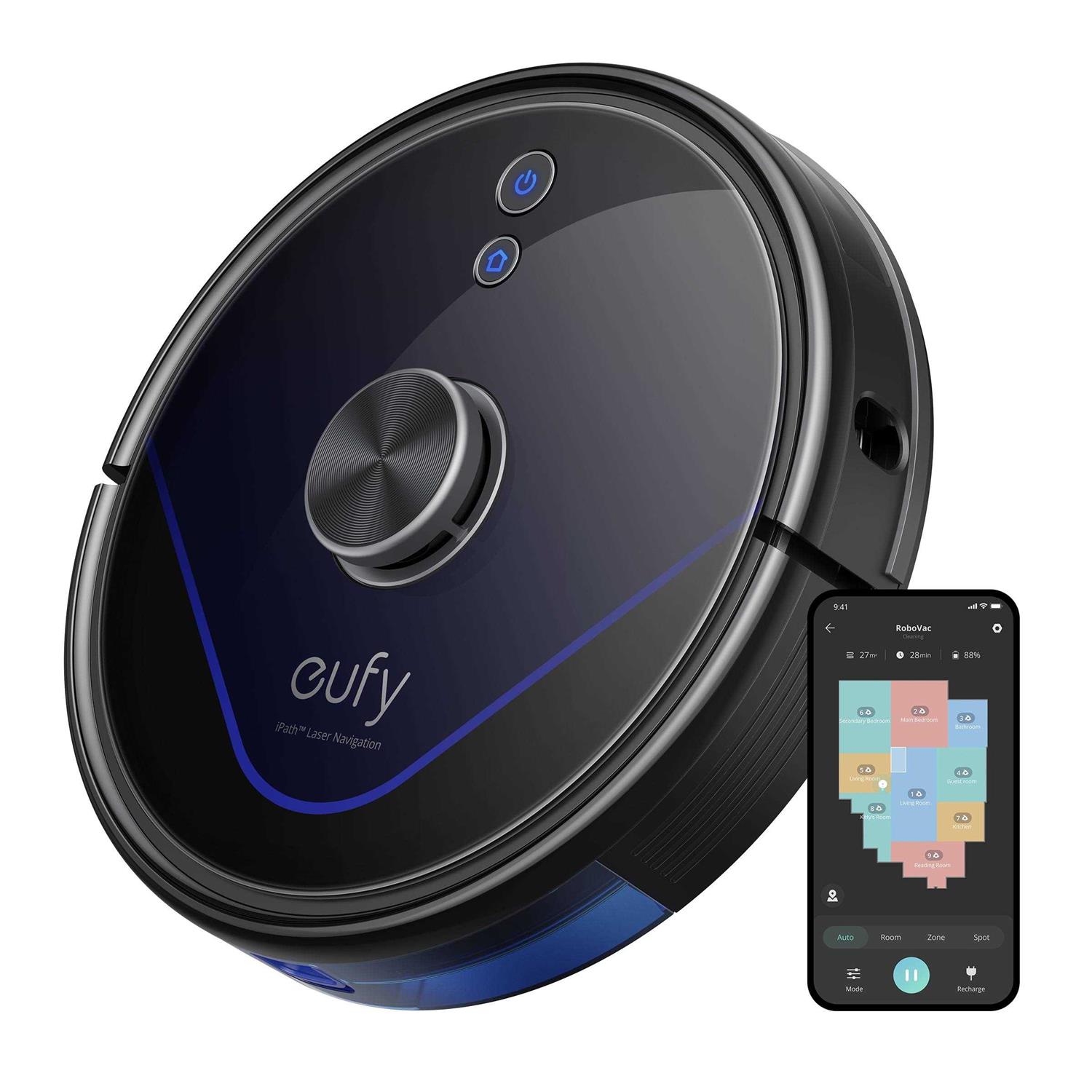 Eufy RoboVac Lr20 Robot Vacuum Laser Navigation for effortlessly precise cleaning