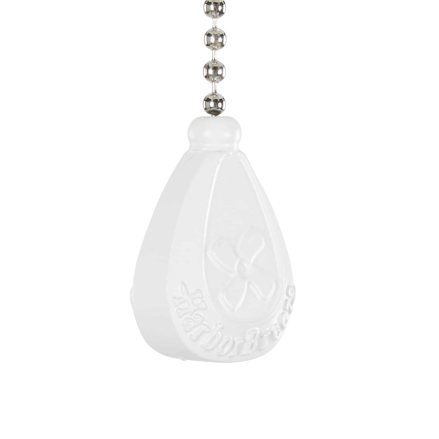 Harbor Breeze Cypress Point 52-in White Indoor Downrod or Flush Mount Ceiling Fan CPR52WW5 - Image 2