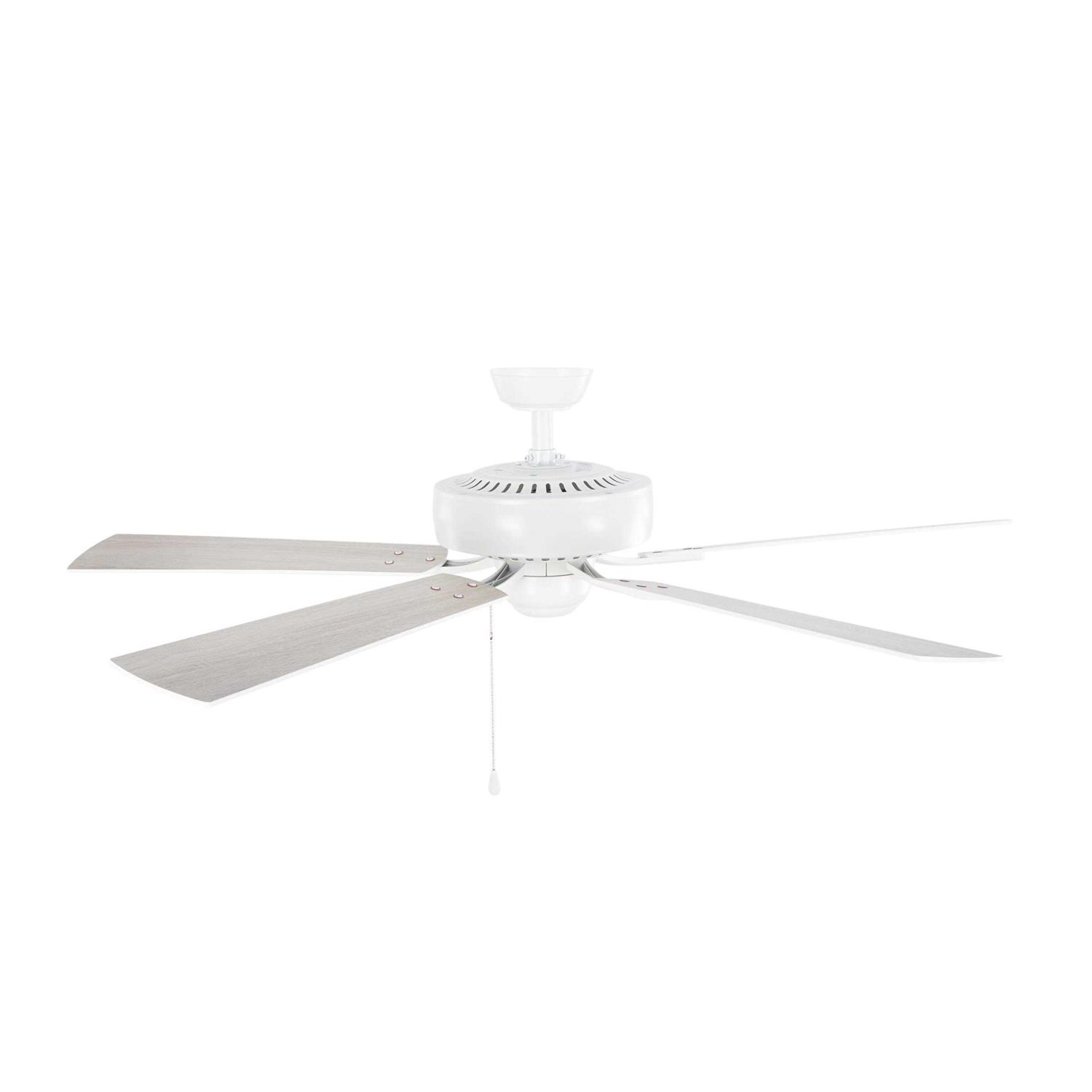 Harbor Breeze Cypress Point 52-in White Indoor Downrod or Flush Mount Ceiling Fan CPR52WW5 - Image 5