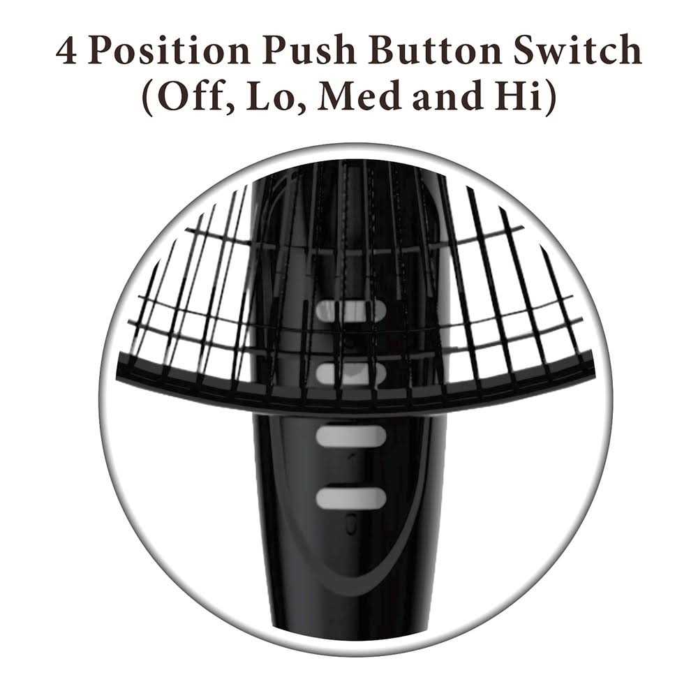 Optimus 16 in. Oscillating Stand Fan - Image 3