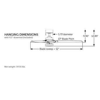 Fanimation Amped Ceiling Fan with Light FP7634 - Image 4