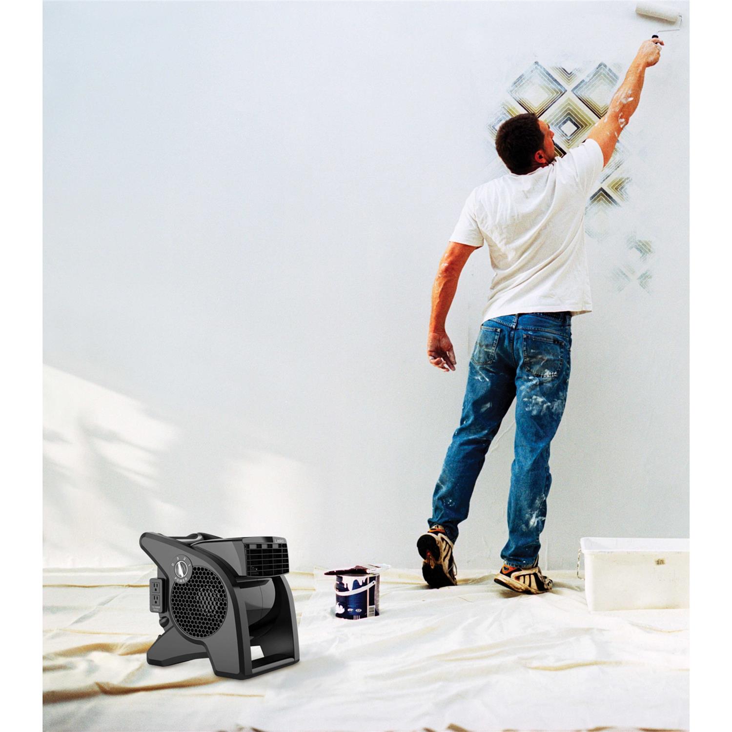 Lasko Pro Performance High Velocity Utility Fan - Image 4