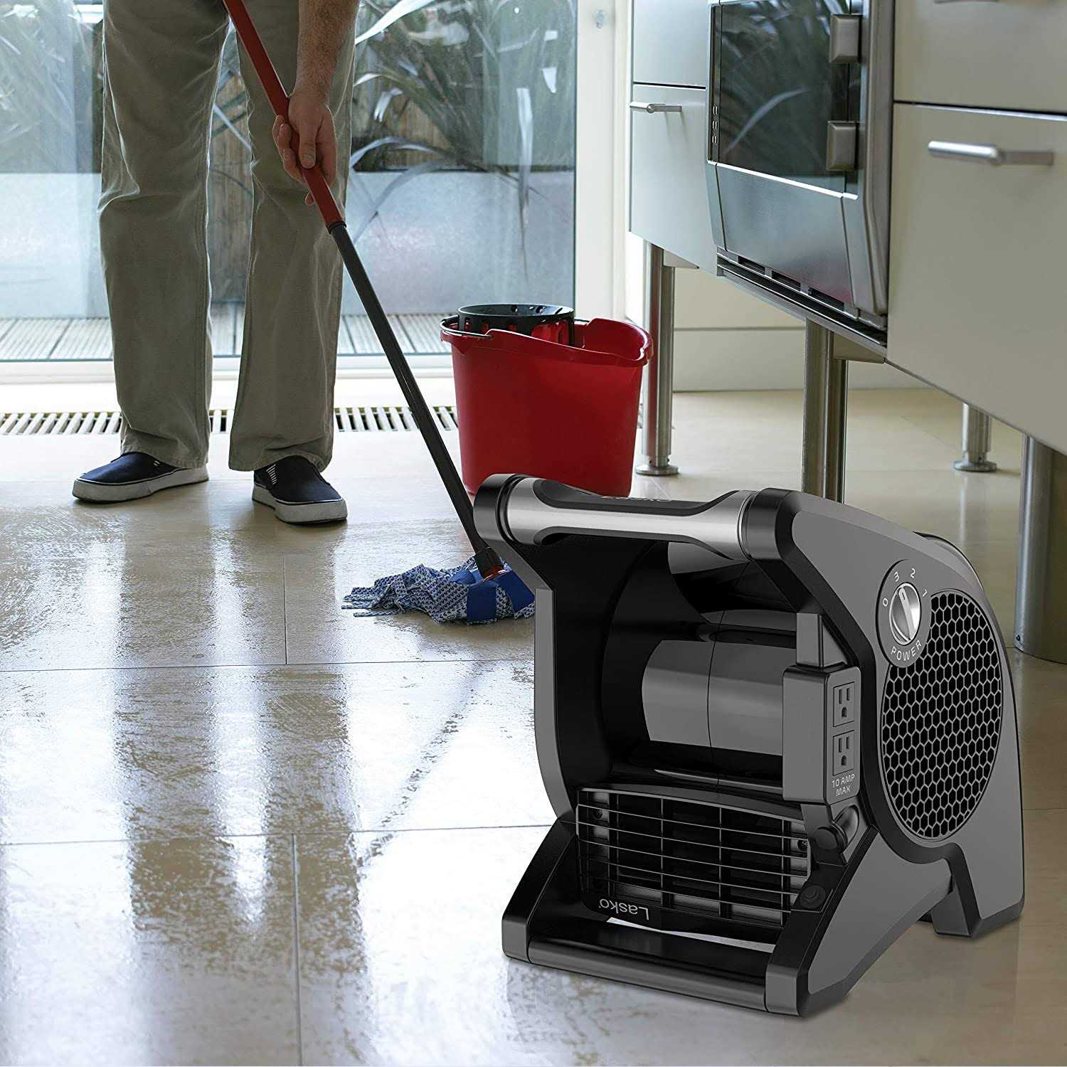 Lasko Pro Performance High Velocity Utility Fan - Image 5