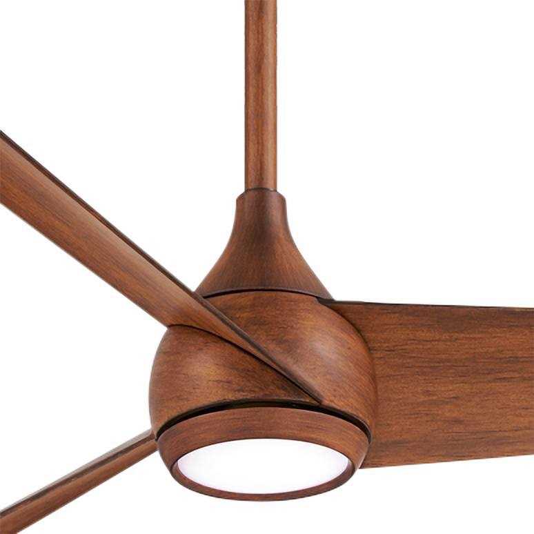 Minka Aire Twist 52 LED Ceiling Fan Distressed Koa F678L-DK - Image 2
