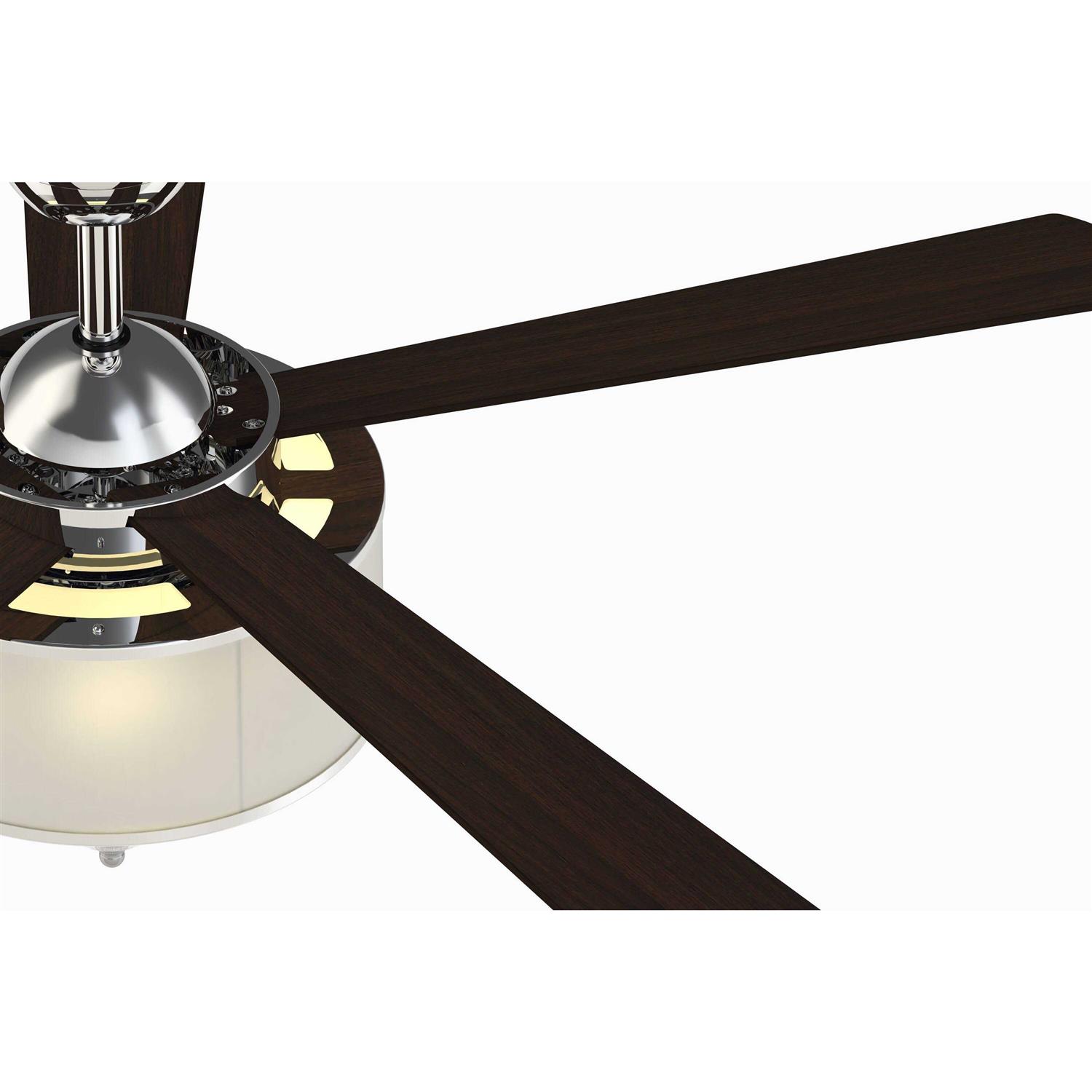 Fanimation Studio Collection Victoria Harbor 52 CH with BL/WA Blades and LED LP8242SBLCH - Image 2