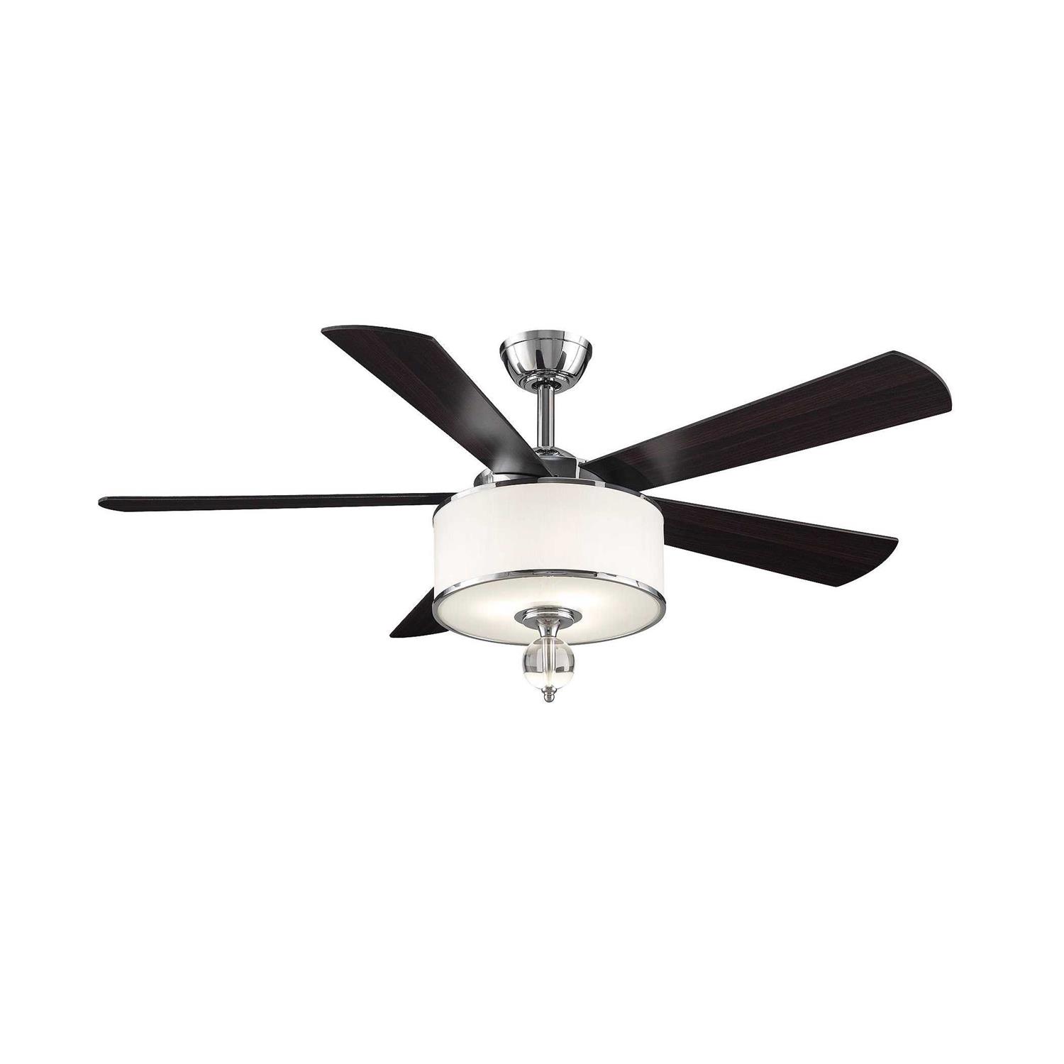 Fanimation Studio Collection Victoria Harbor 52 CH with BL/WA Blades and LED LP8242SBLCH - Image 3