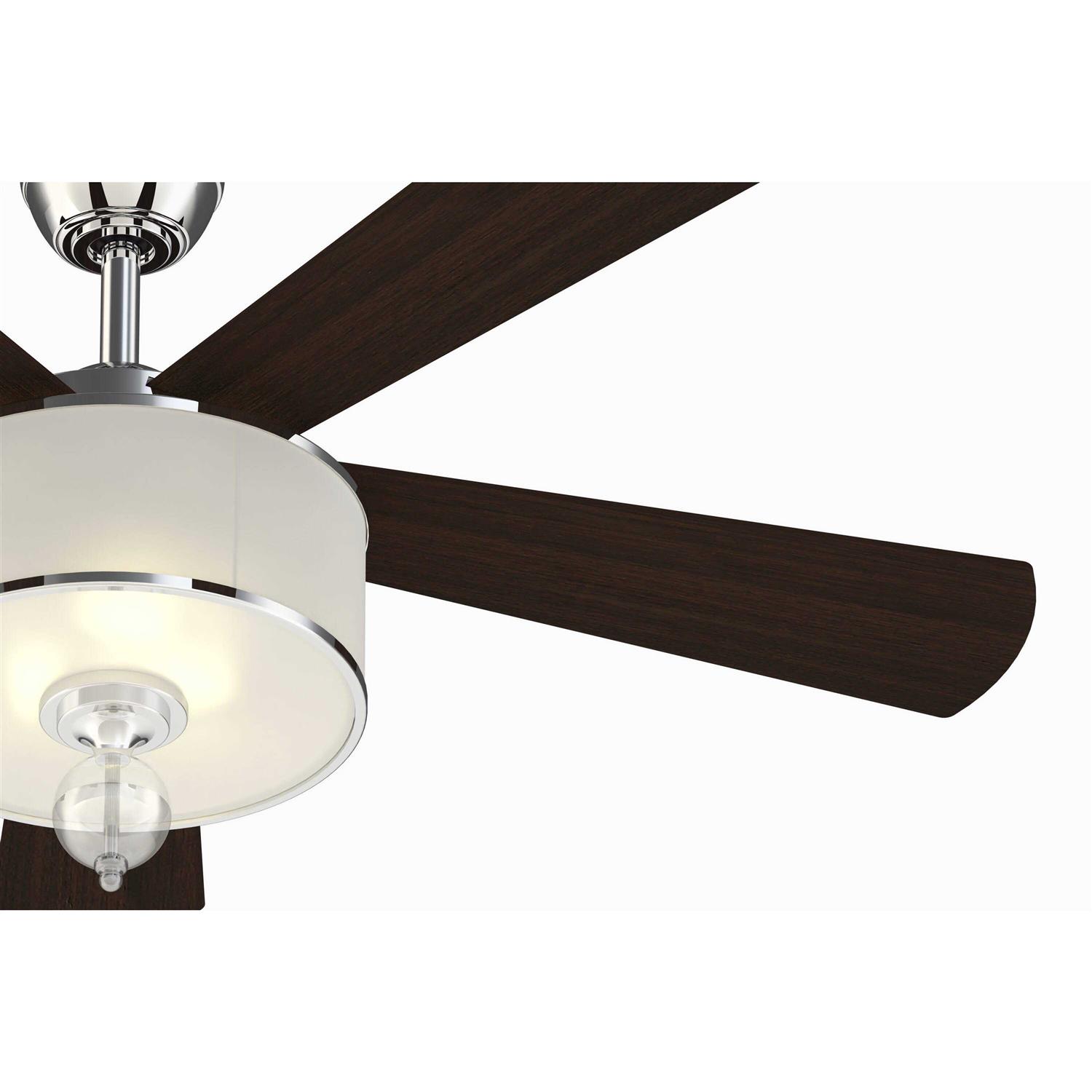 Fanimation Studio Collection Victoria Harbor 52 CH with BL/WA Blades and LED LP8242SBLCH - Image 5