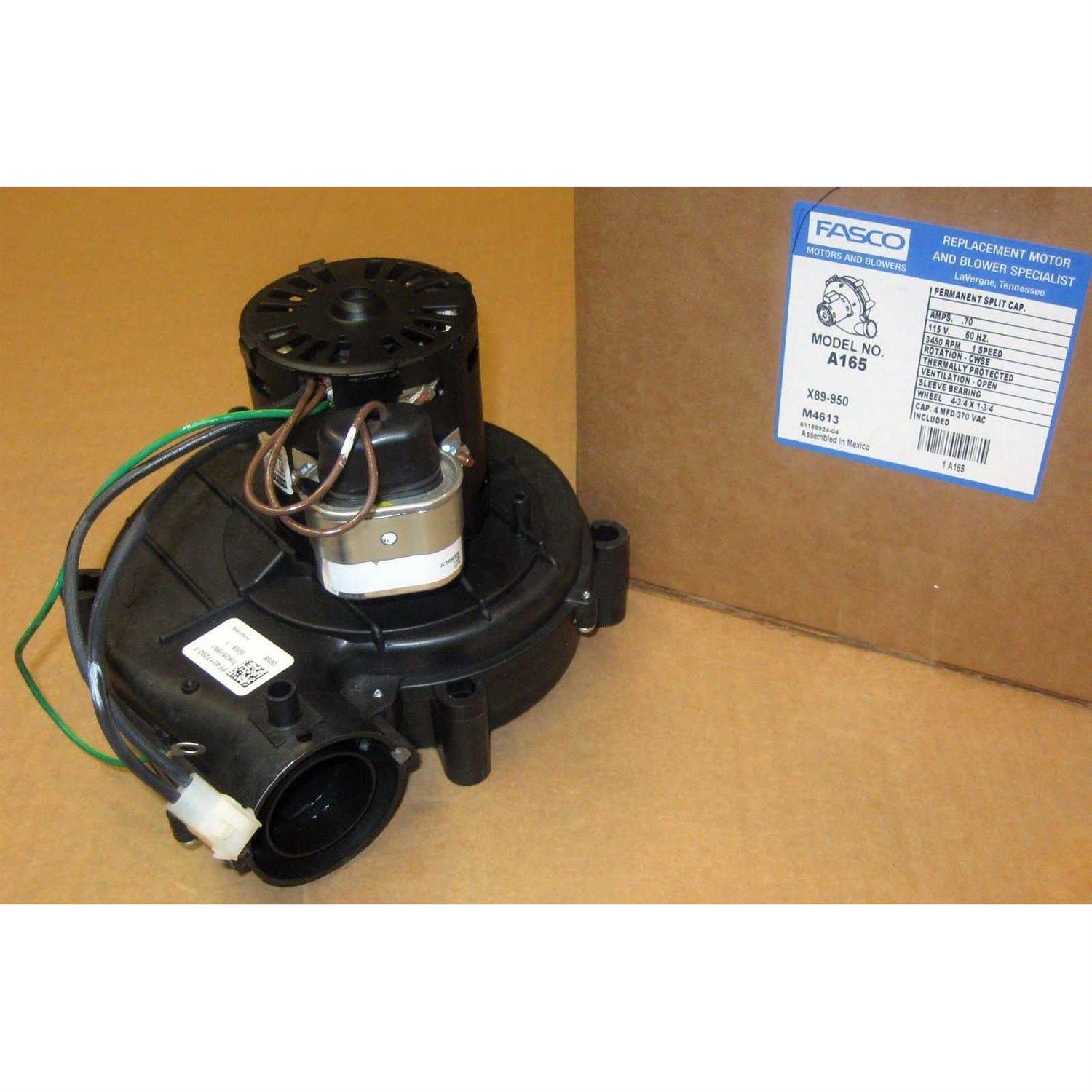Fasco A165 York Furnace Draft Inducer 115V - Image 2