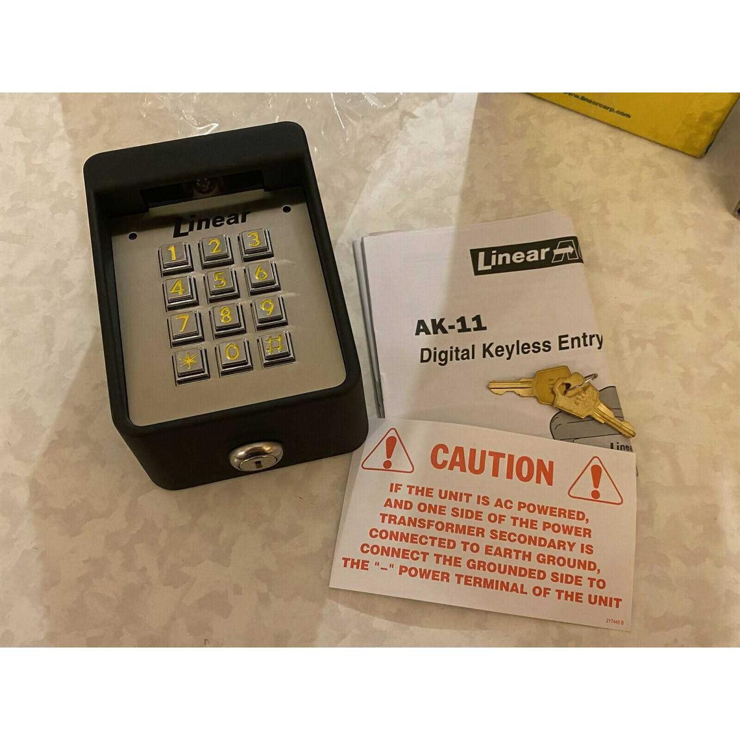 Linear AK-11 Exterior Digital Keypad - Image 5