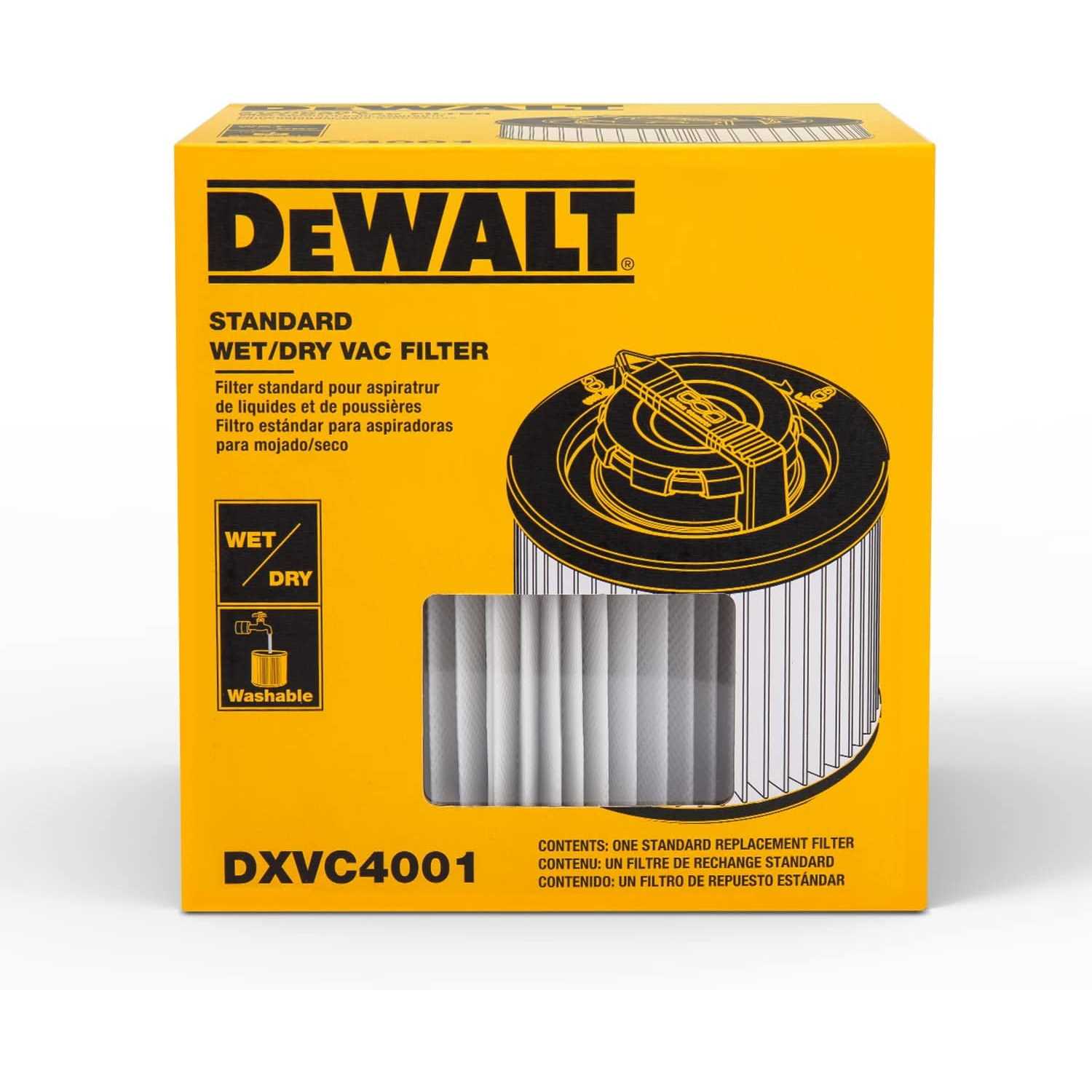 DeWalt Cartridge Filter 4 DXVC4001 - Image 5