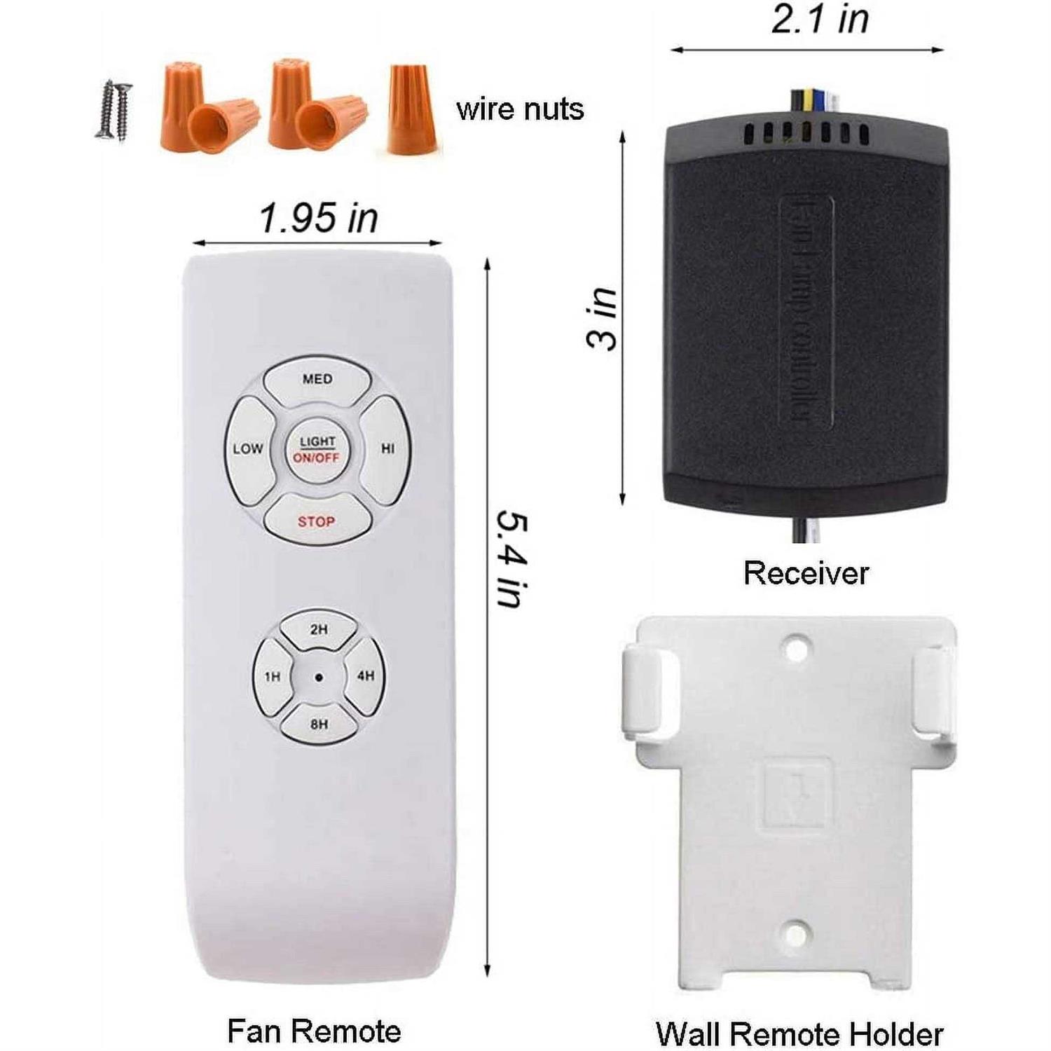 Ceiling Fan Remote Control Kit Small Size Universal Ceiling Fans Light Remote - Image 4