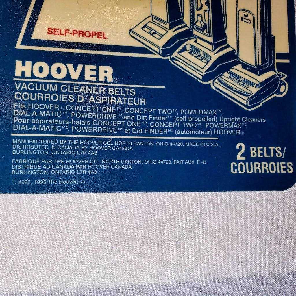 Hoover 40201049 Vacuum Cleaner Belts - Image 2