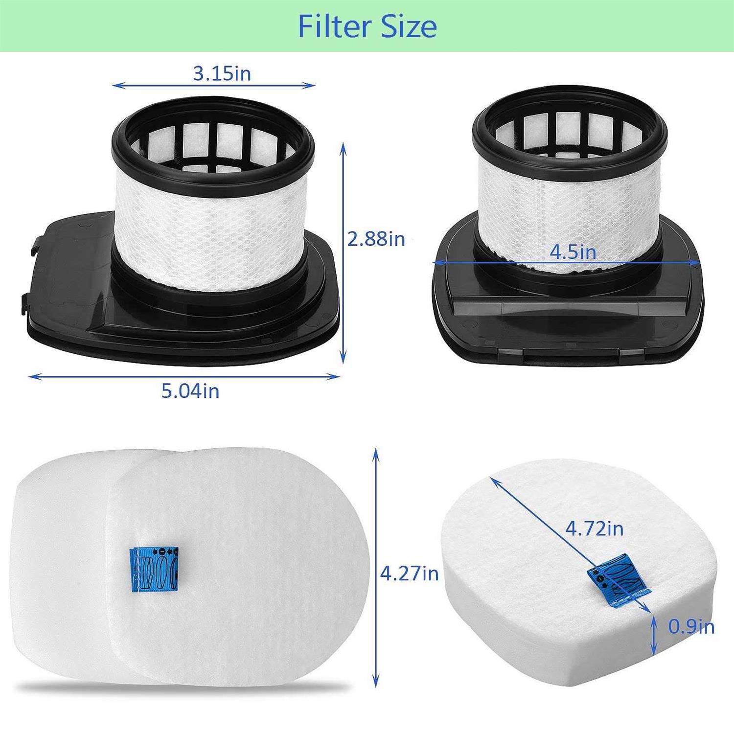 IX140 IX141 IX142 Filters Lichelete IX141 Filters for Shark Rocket Pet Pro IZ140 IZ140C IZ141C IZ142 UZ145 Stick Vacuums - Image 3