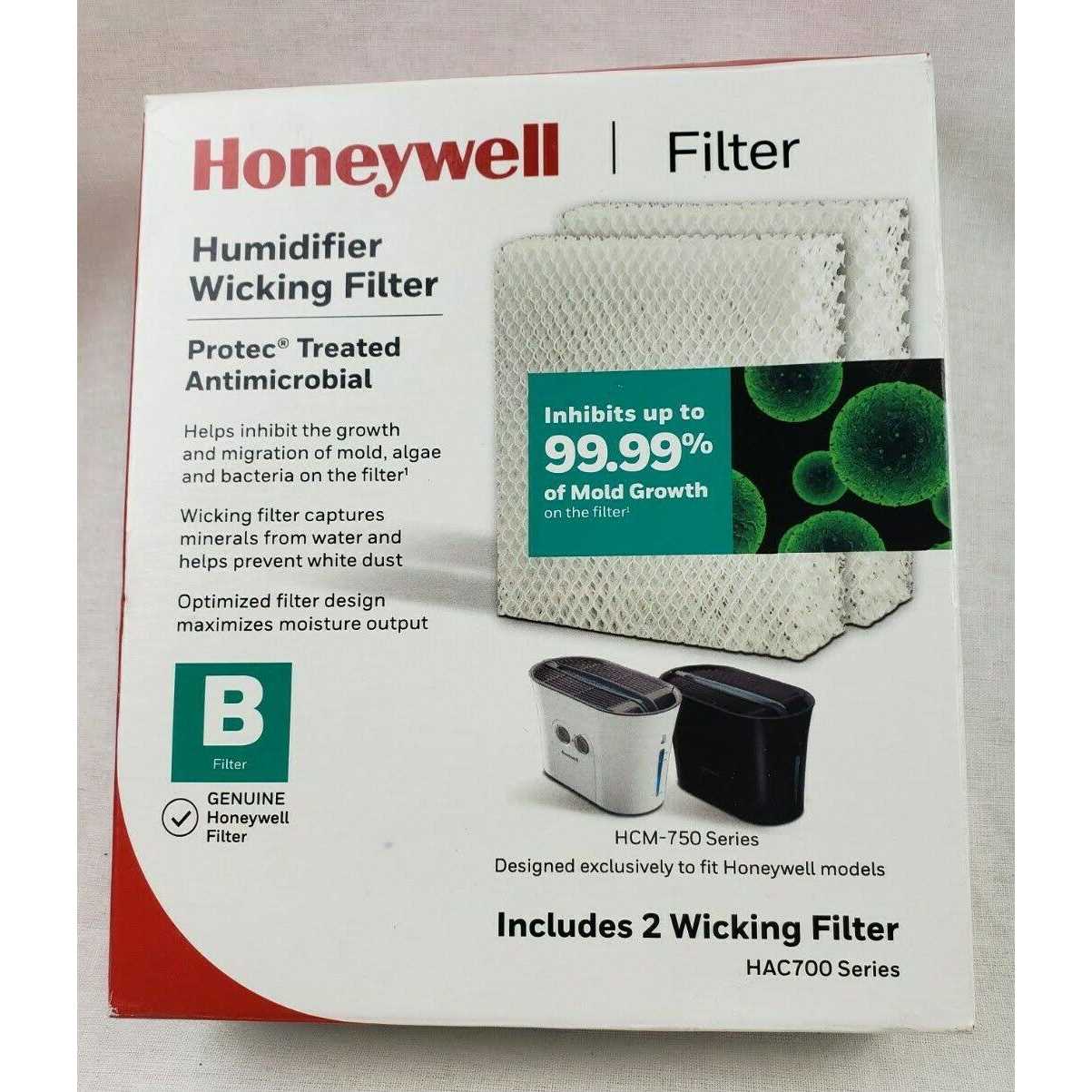 Honeywell Humidifier Replacement Filter for HCM-750 HAC-700 - Image 2
