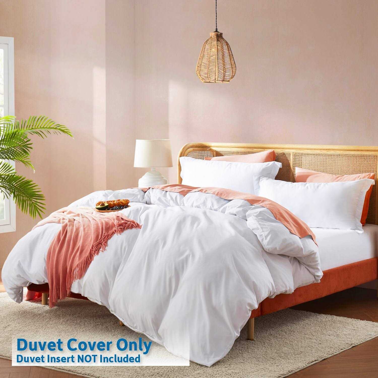 Nestl Ultra Soft Double Brushed Microfiber Duvet Cover Set with Button Closure - Image 5