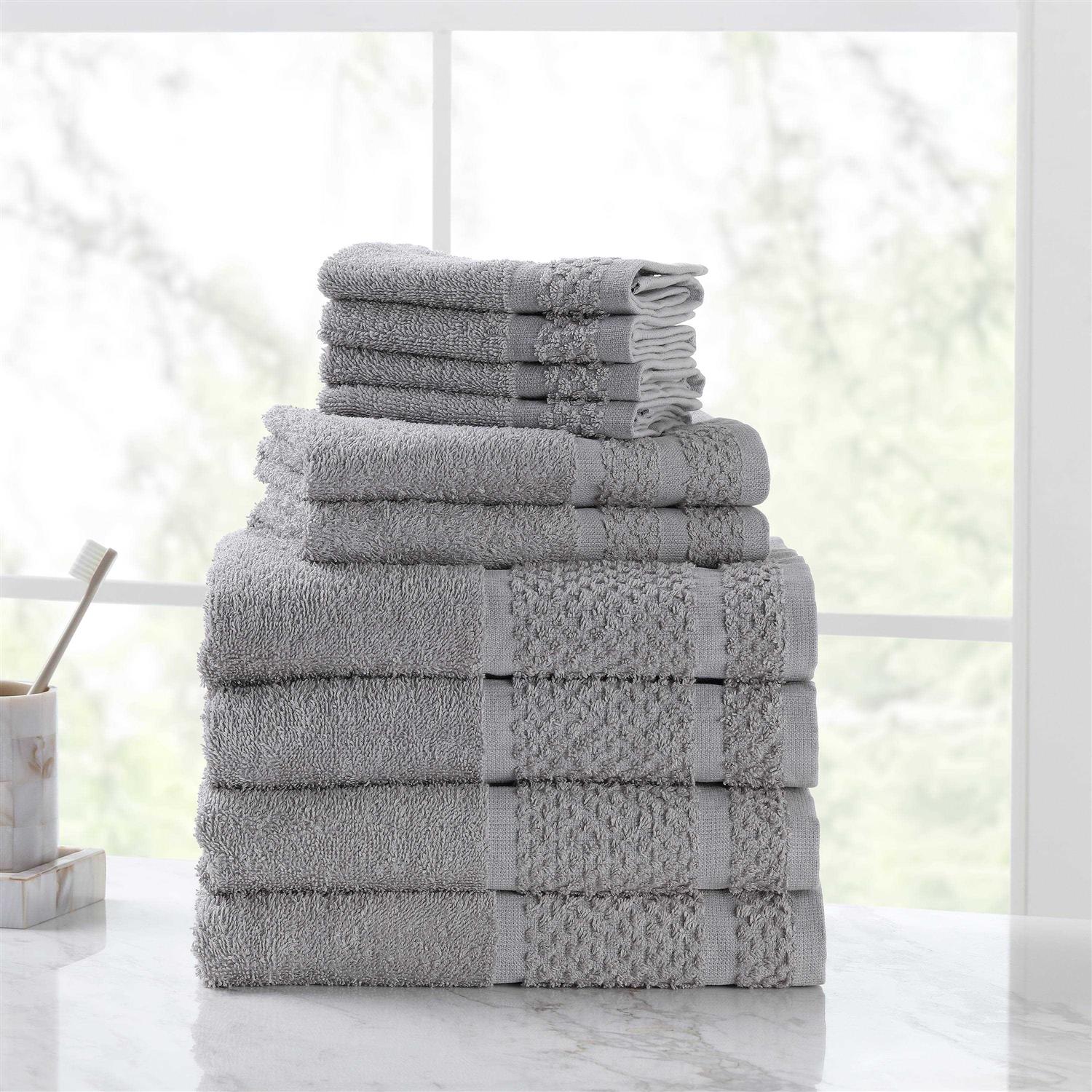Mainstays Value 10 Piece Towel Set