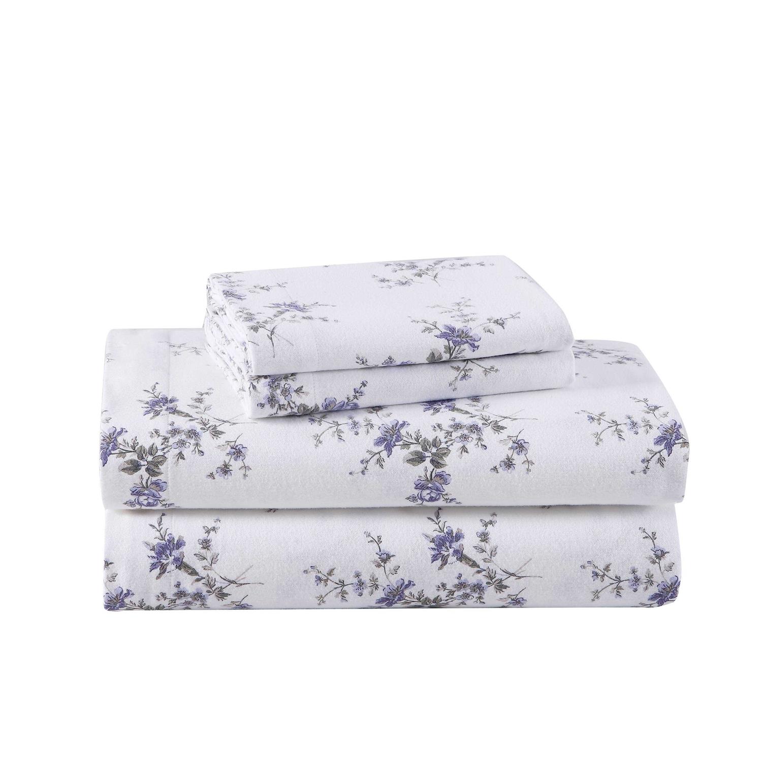 Laura Ashley Flannel Sheet Set - Image 4
