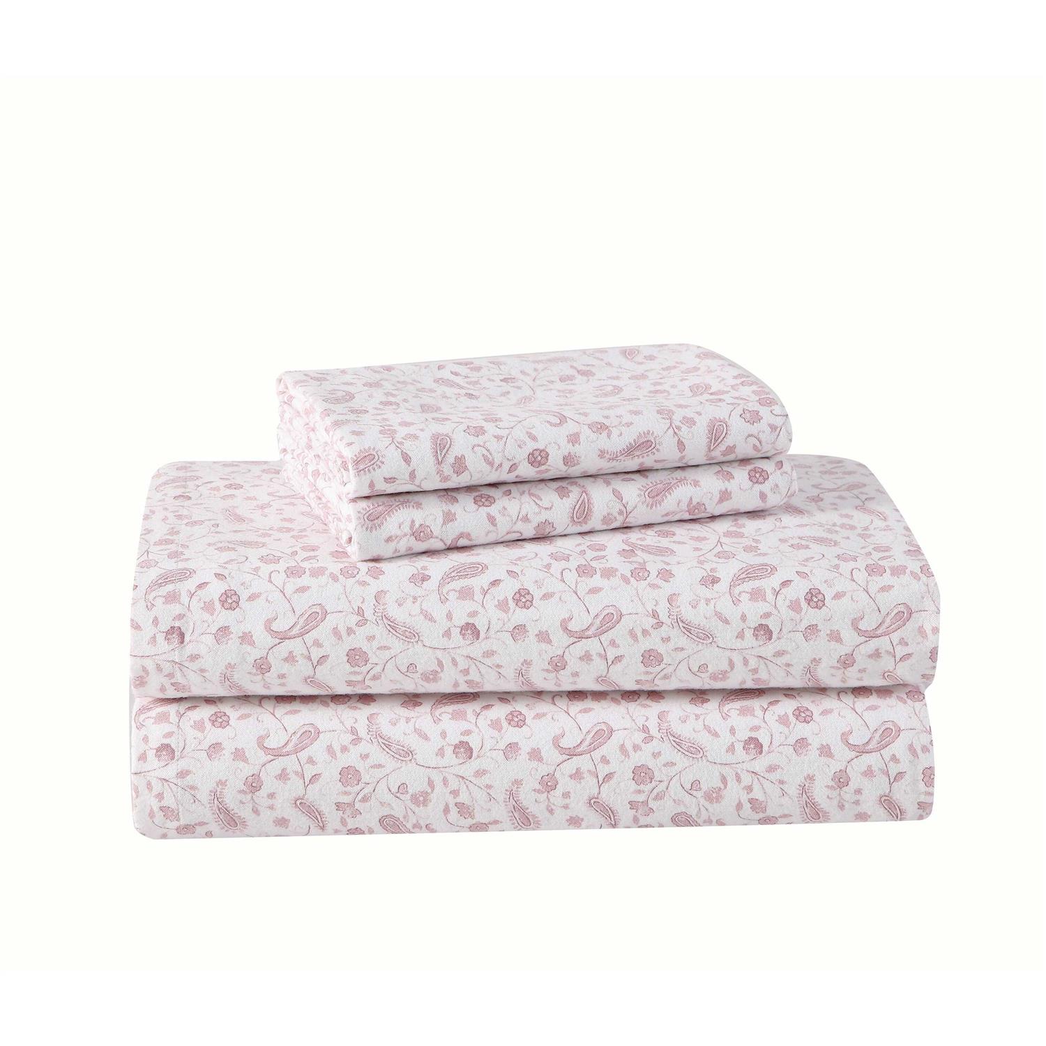 Laura Ashley Flannel Sheet Set - Image 5