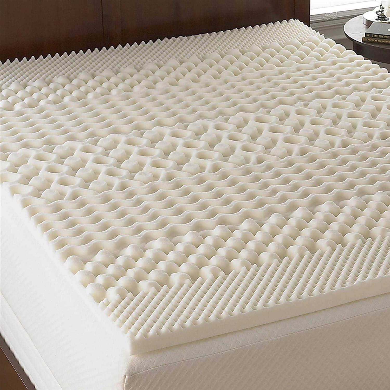 Mainstays 7-Zone Foam Mattress Topper - Image 5
