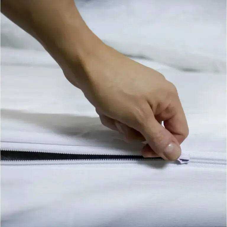 Mainstays NexGen Waterproof Anti-Allergen Zippered Mattress Protector - Image 4