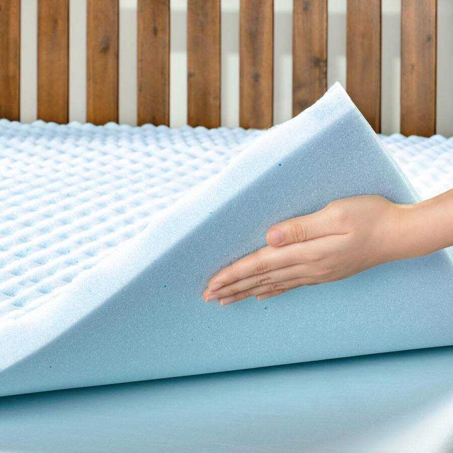 Mellow 4 Inch Ventilated Memory Foam Mattress Topper - Image 4
