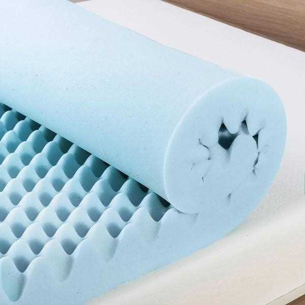 Mellow 4 Inch Ventilated Memory Foam Mattress Topper - Image 5