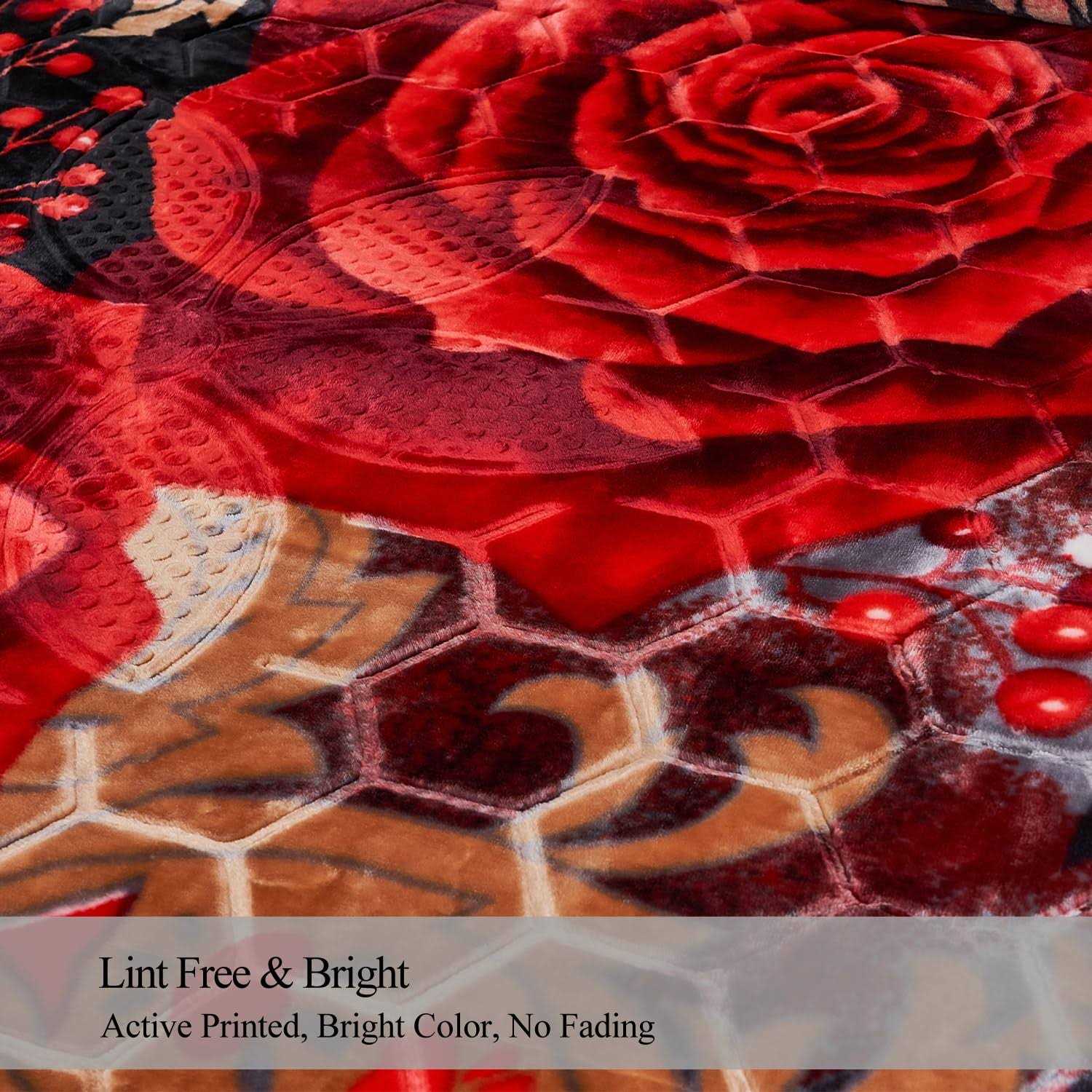 JML 2-Ply Plush Fleece Blanket - Image 3