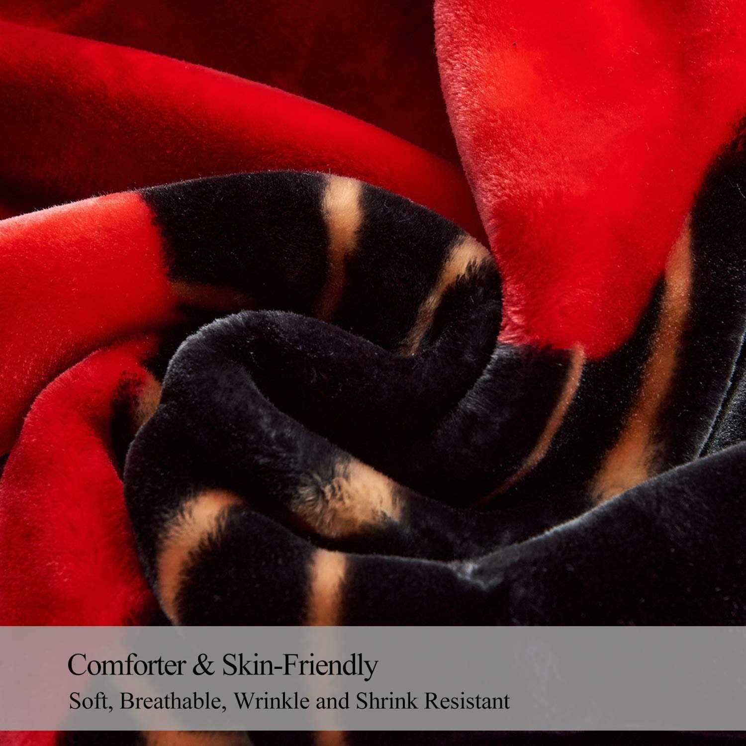 JML 2-Ply Plush Fleece Blanket - Image 5