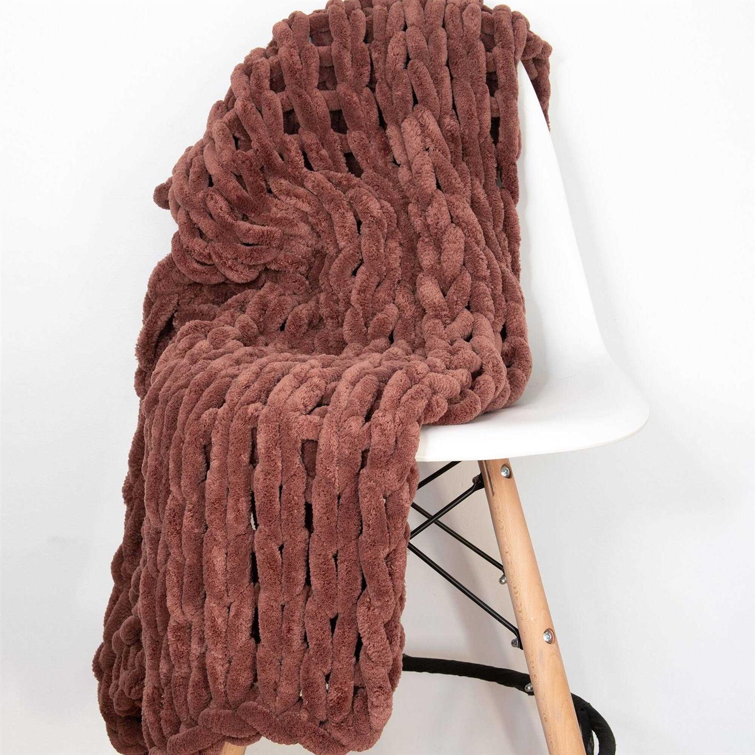 Donna Sharp Chenille Chunky Throw - Image 5
