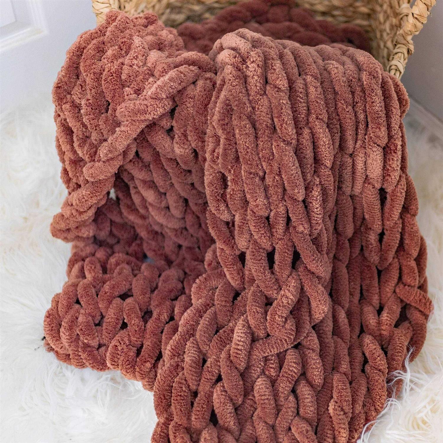 Donna Sharp Chenille Chunky Throw - Image 5