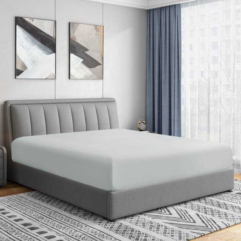 Swift Home Home Double Brushed Microfiber Fitted Sheet - Image 3