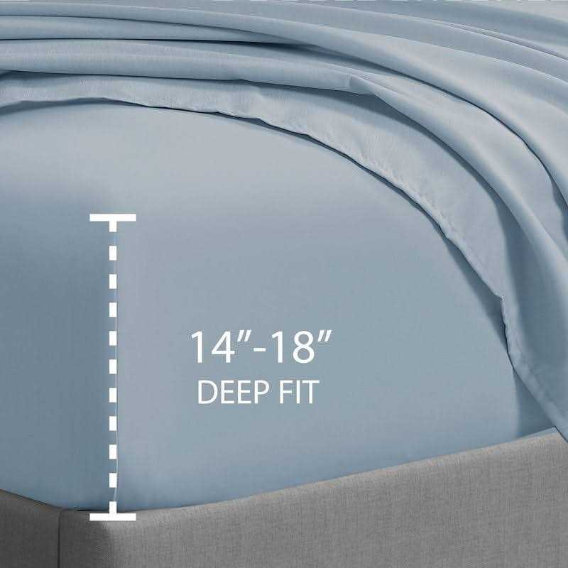 Swift Home Home Double Brushed Microfiber Fitted Sheet - Image 4