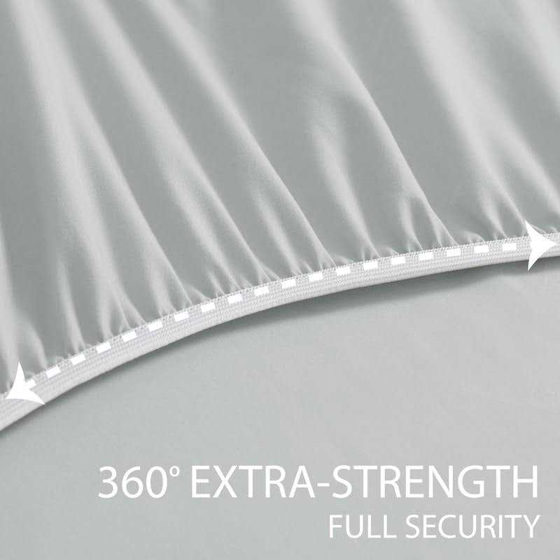 Swift Home Home Double Brushed Microfiber Fitted Sheet - Image 5