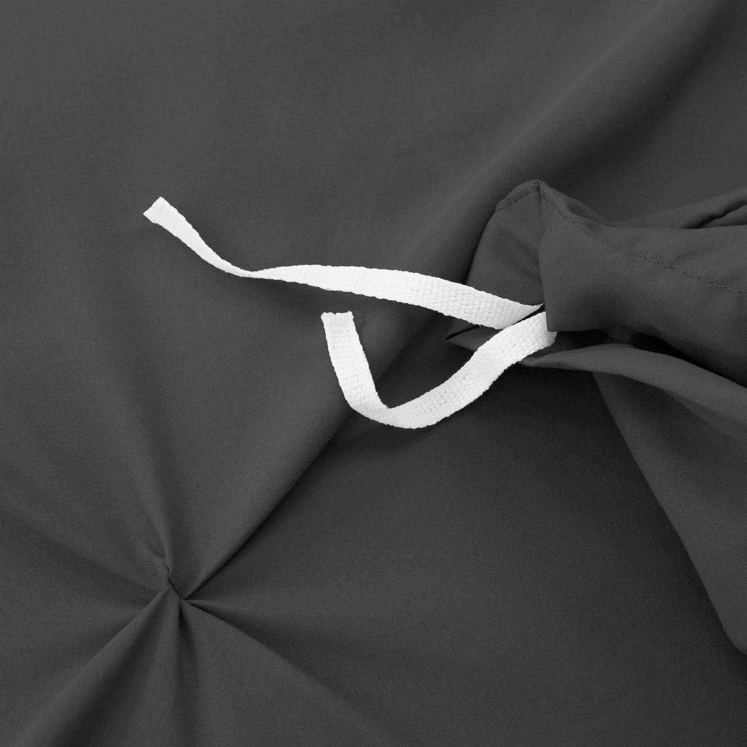 Nestl Bedding Pinch Pleat Duvet Cover Set - Image 4