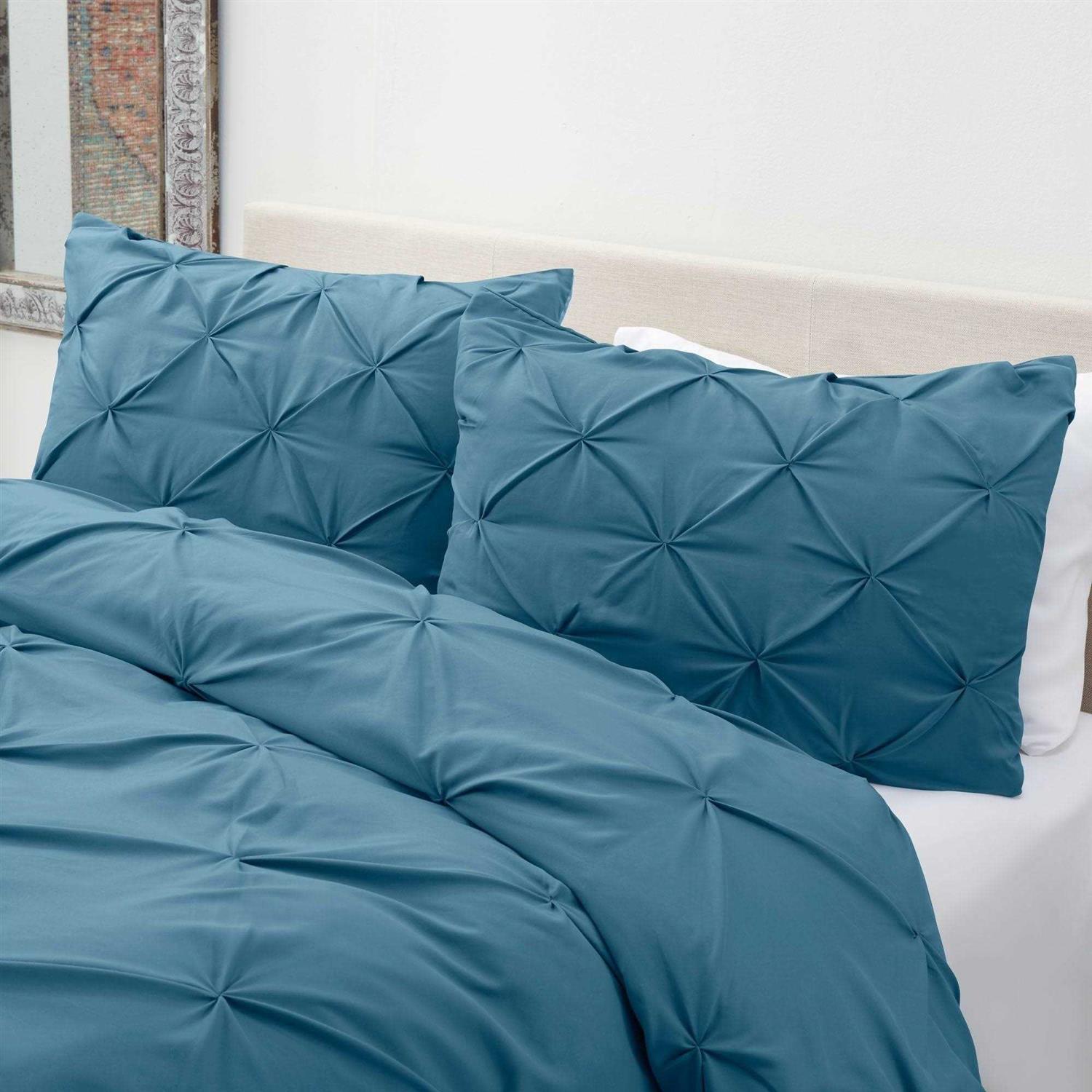 Nestl Bedding Pinch Pleat Duvet Cover Set - Image 5