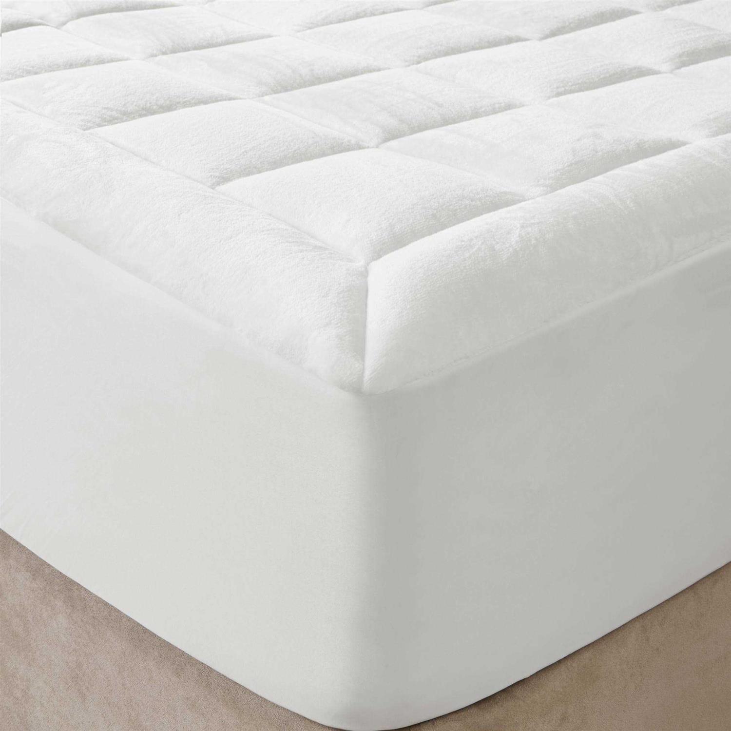 Madison Park Cloud Soft Overfilled Plush Waterproof Mattress Pad - Image 3