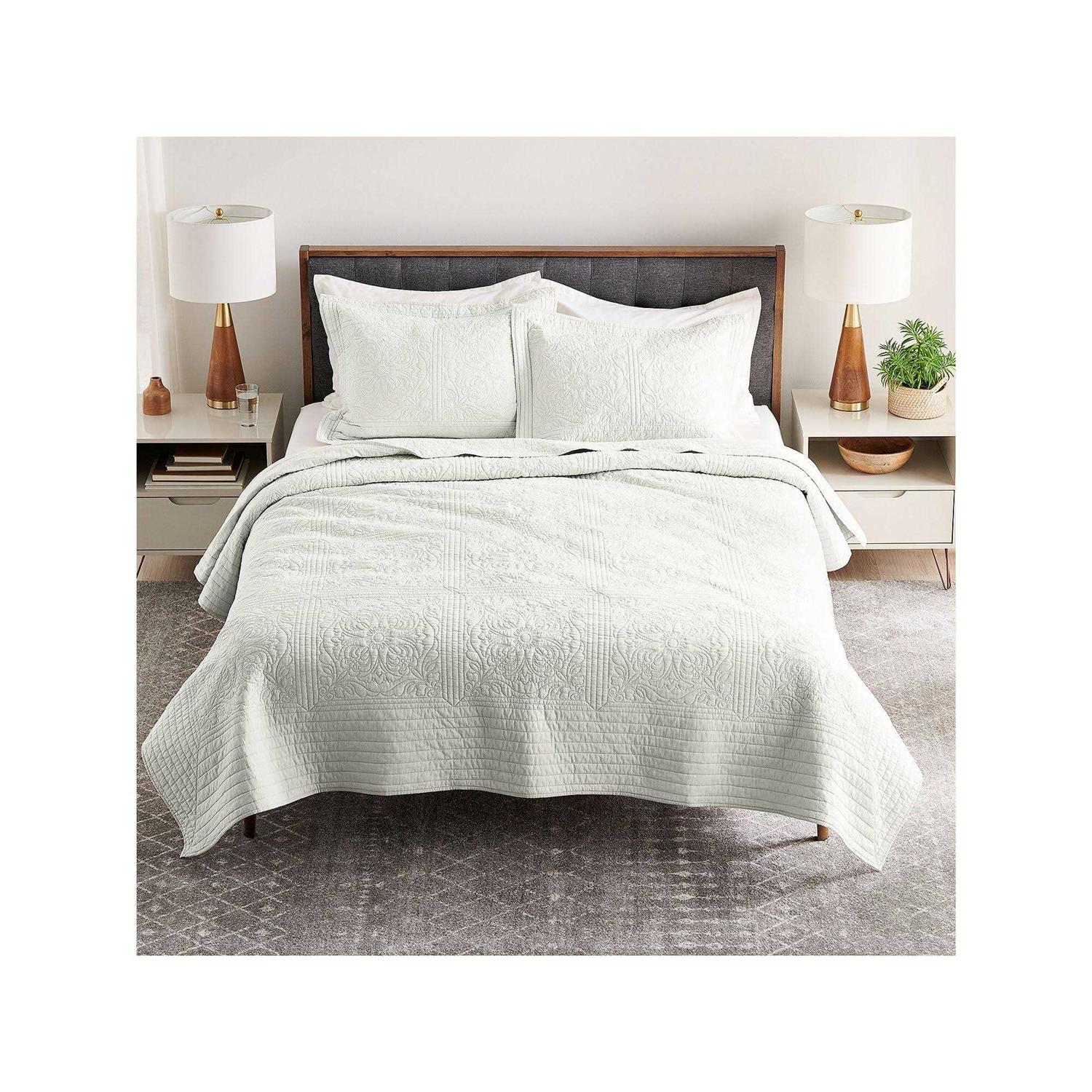 Croft Barrow Anna Solid Quilt or Sham - Image 2