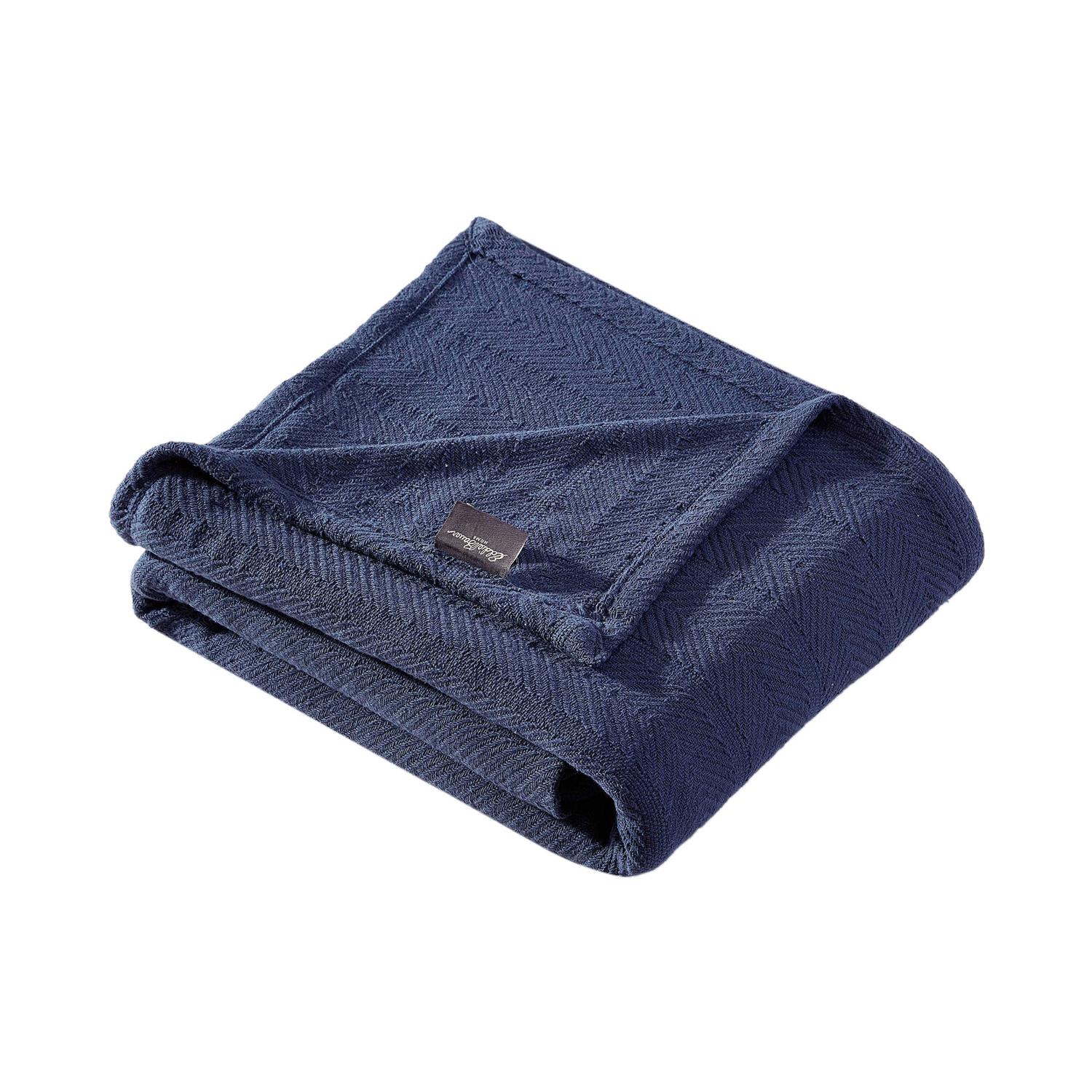 Eddie Bauer Herringbone Cotton Blanket - Image 3