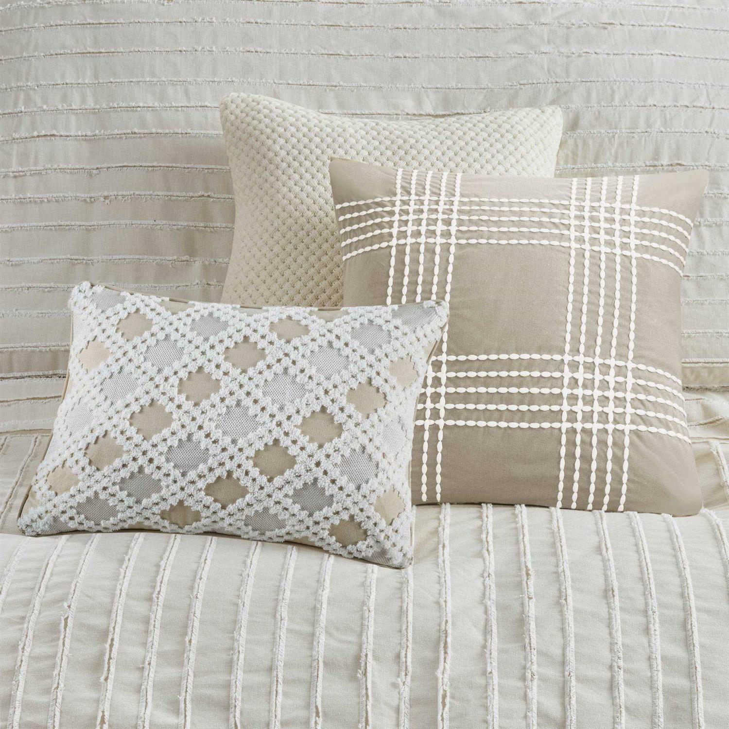 Madison Park Signature Essence Cotton Clip Jacquard Comforter Set - Image 5