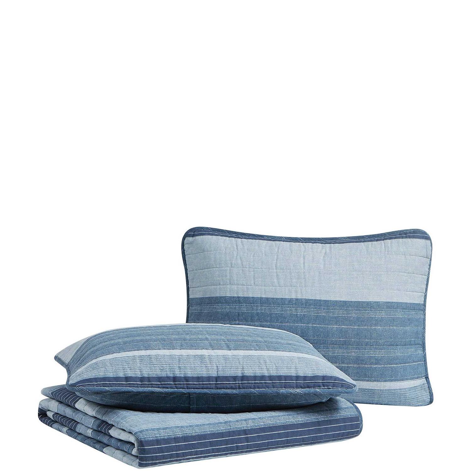 Nautica Ridgeport Cotton Reversible Quilt Set - Image 3