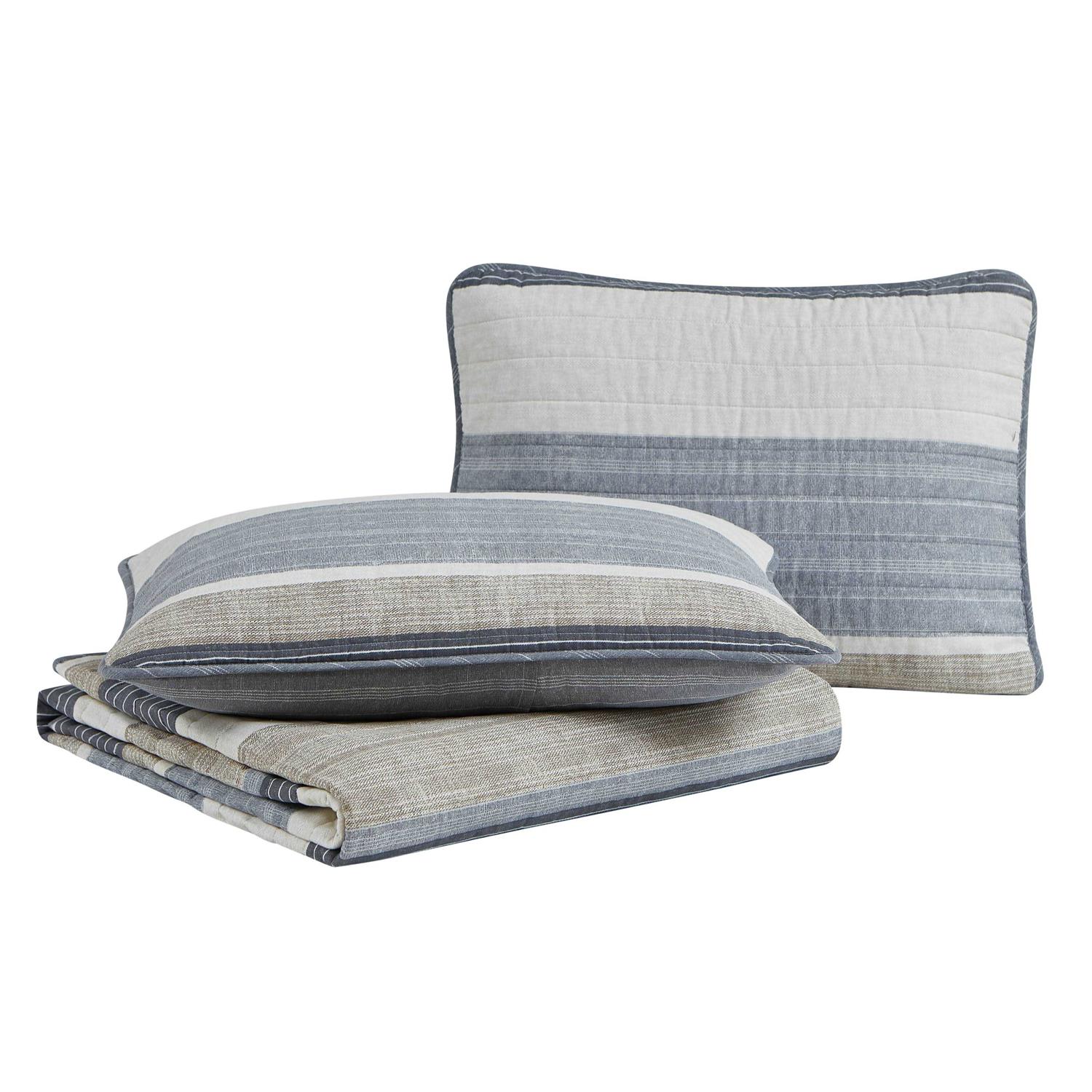 Nautica Ridgeport Cotton Reversible Quilt Set - Image 4