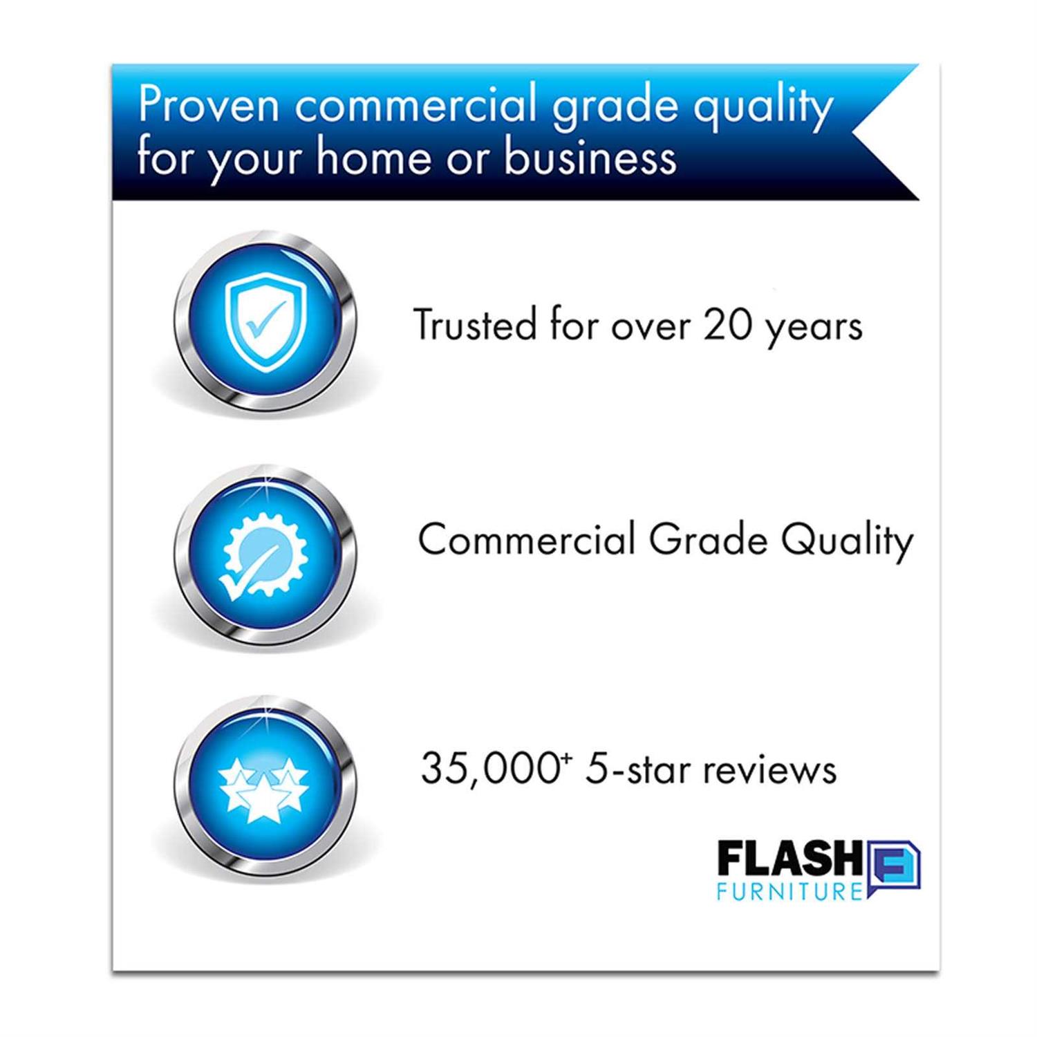 Flash Furniture Capri Comfortable Sleep White Mattress Pad Deep Pocket - Image 4