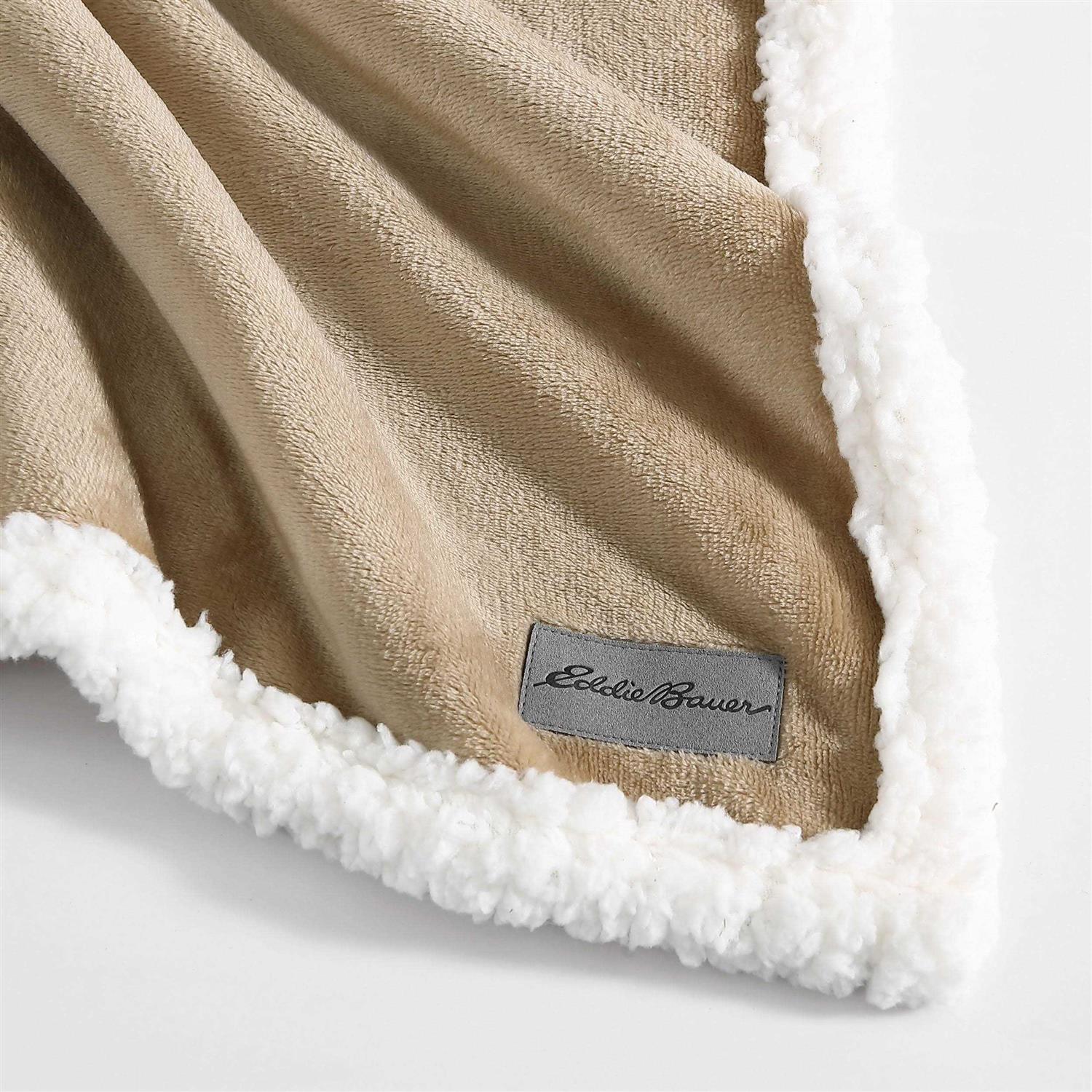 Eddie Bauer Solid Ultra Soft Plush Blanket - Image 4