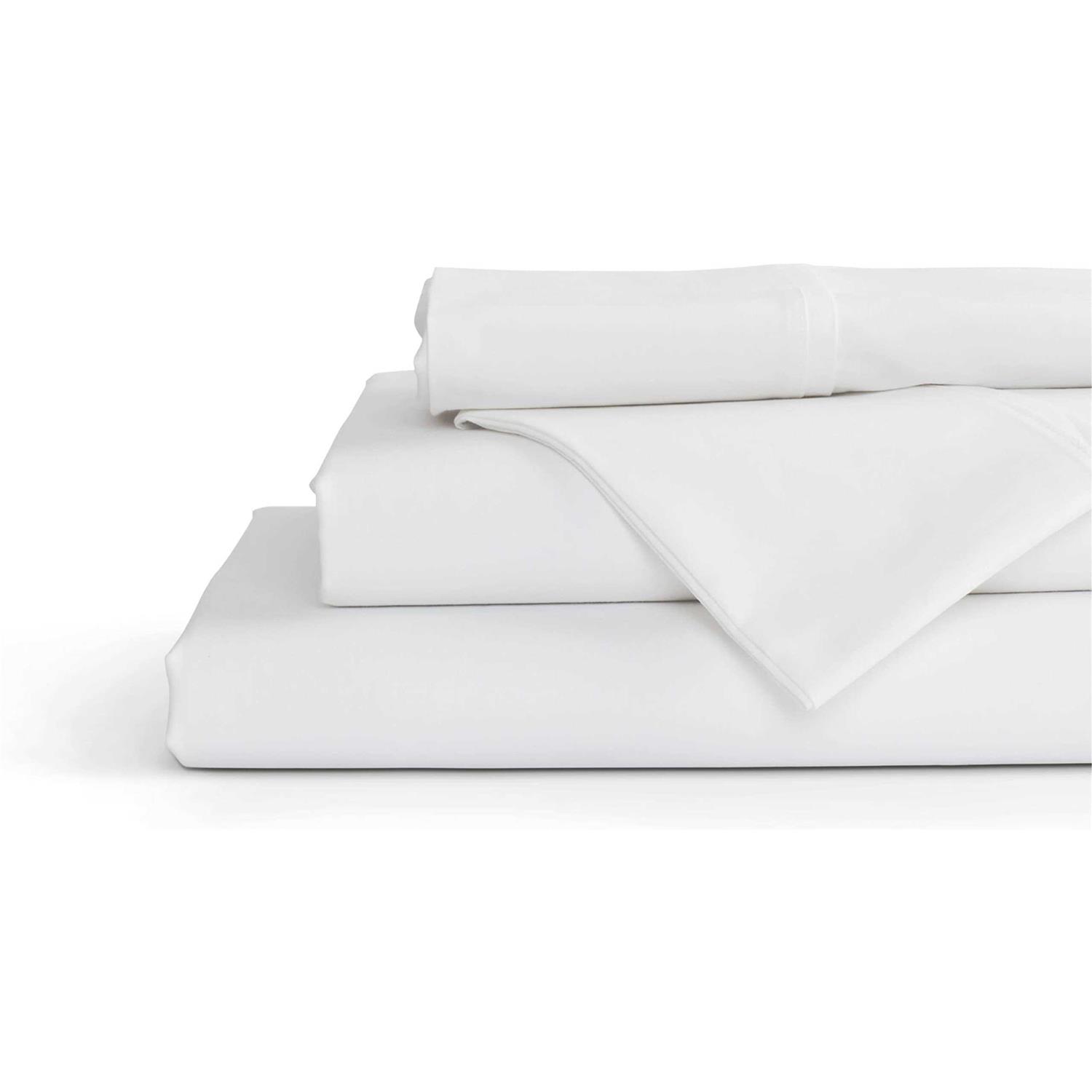 Linen Home 100% Cotton Percale Sheets Size Deep Pocket 4 Piece